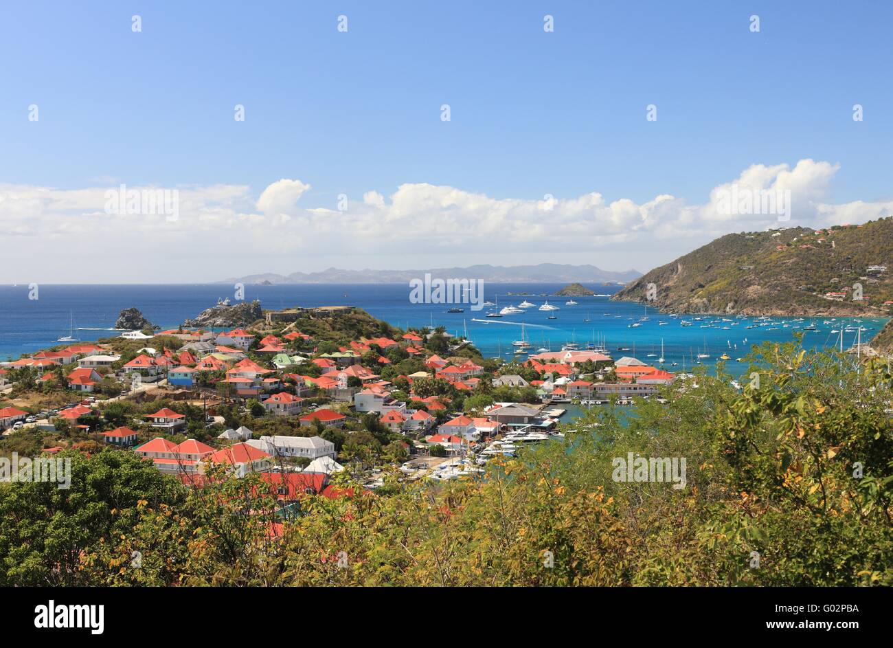 Bella St. Barths Foto Stock