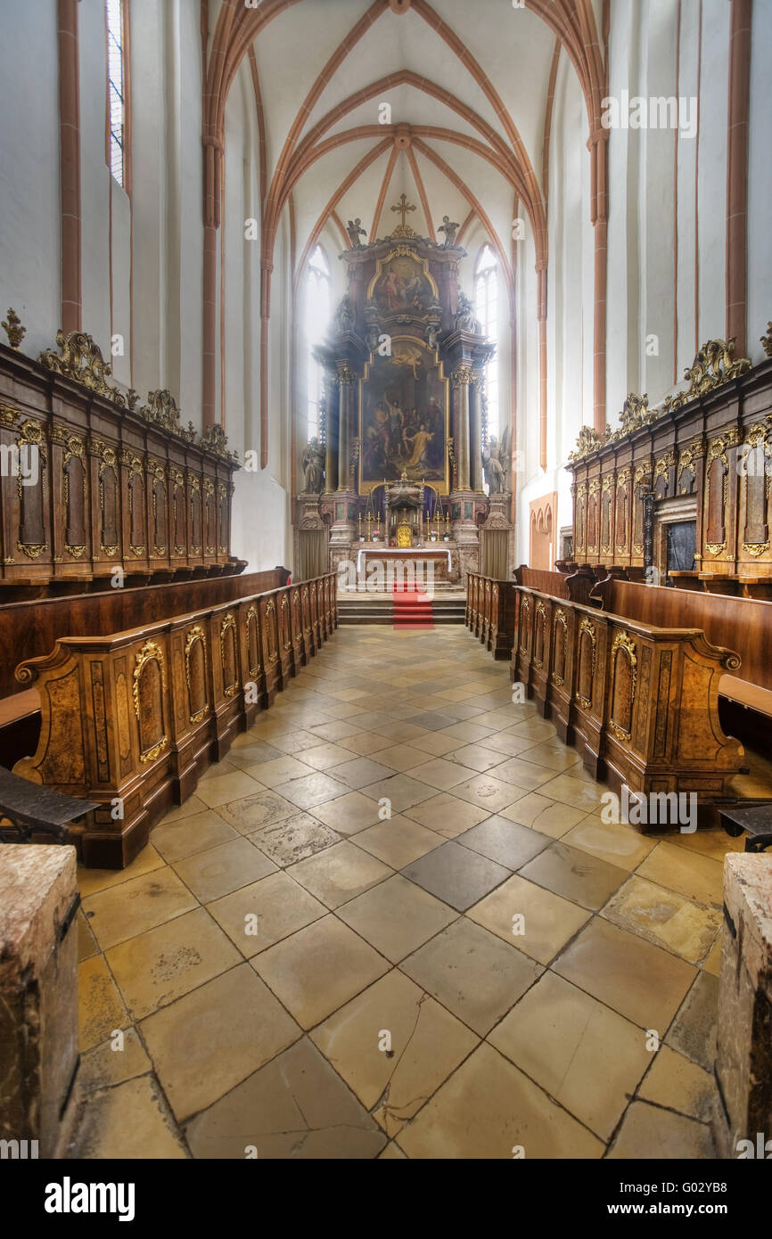 Chiesa parrocchiale a Tulln, Austria Inferiore, Austria Foto Stock