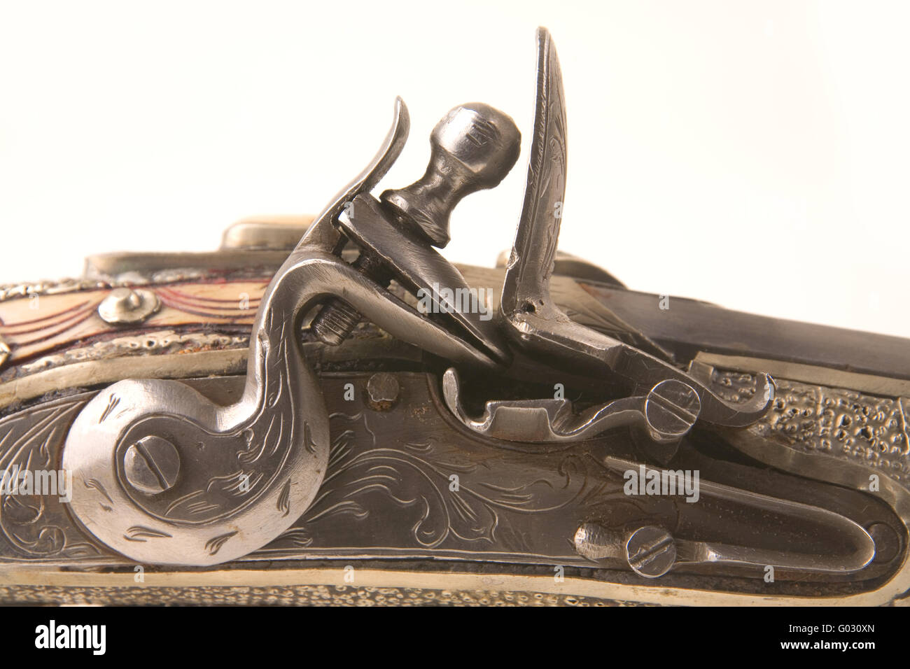 Vecchia pistola (Balcani) 1800 secolo Foto Stock