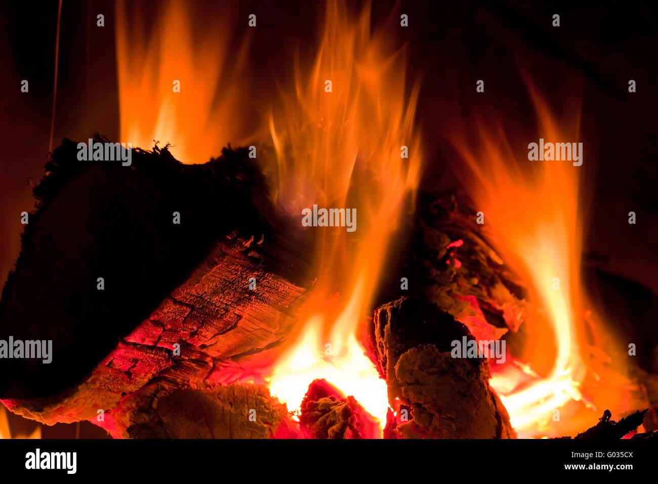 fuoco Foto Stock
