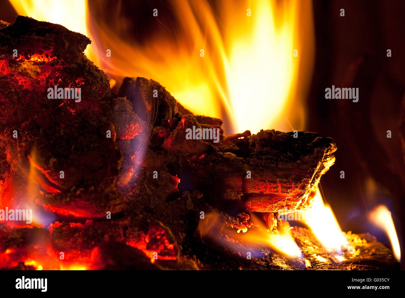 fuoco Foto Stock