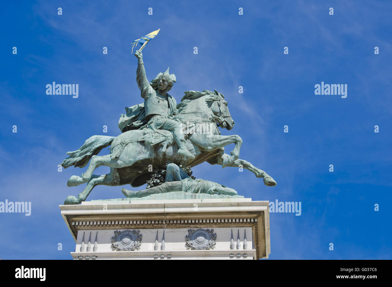 Vercingetorige a Clermont-Ferrand Foto Stock
