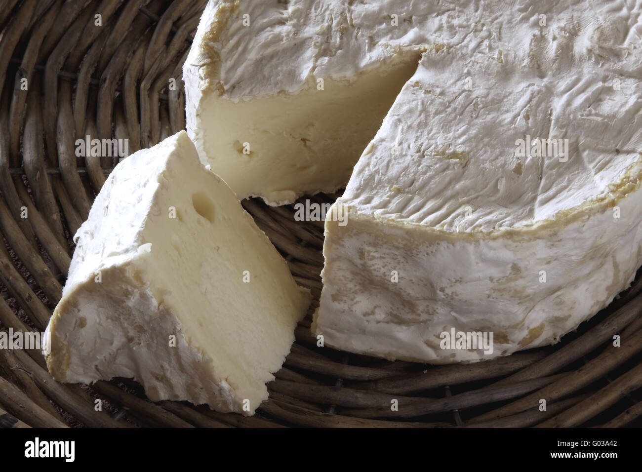 Francese di formaggio morbido Foto Stock