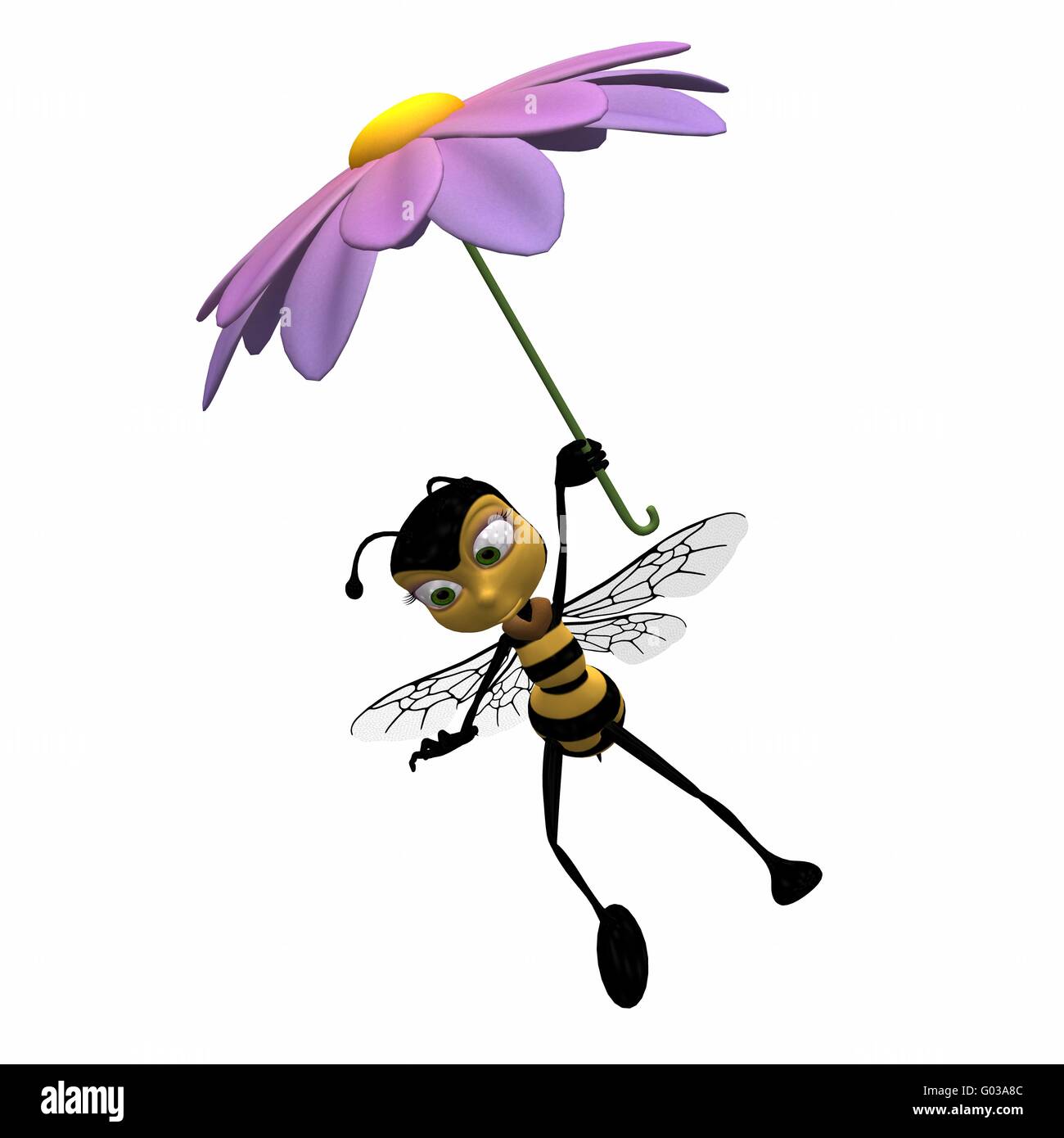 cartone animato ape Foto Stock