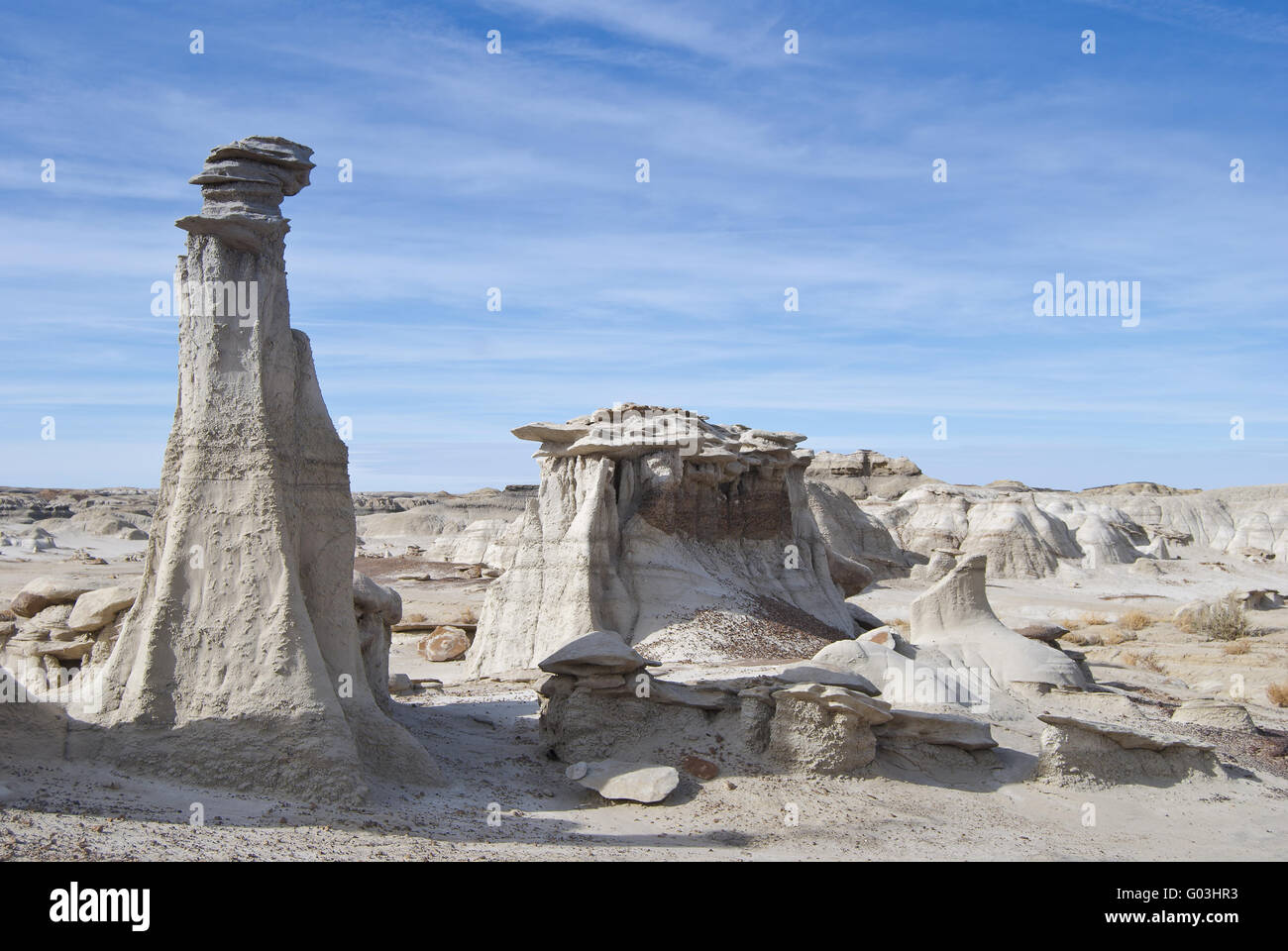 De-Na-Zin deserto Foto Stock