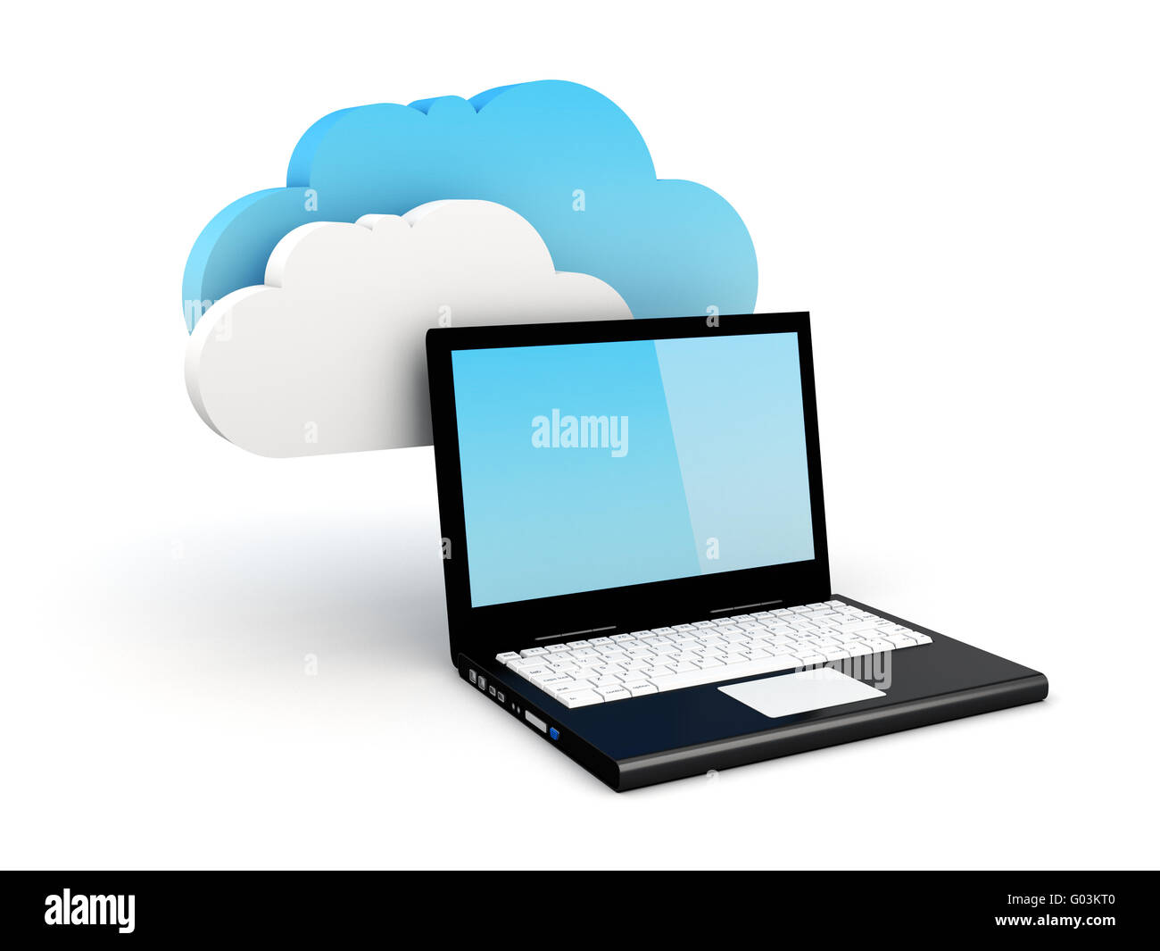 Il Cloud Computing Concept Foto Stock