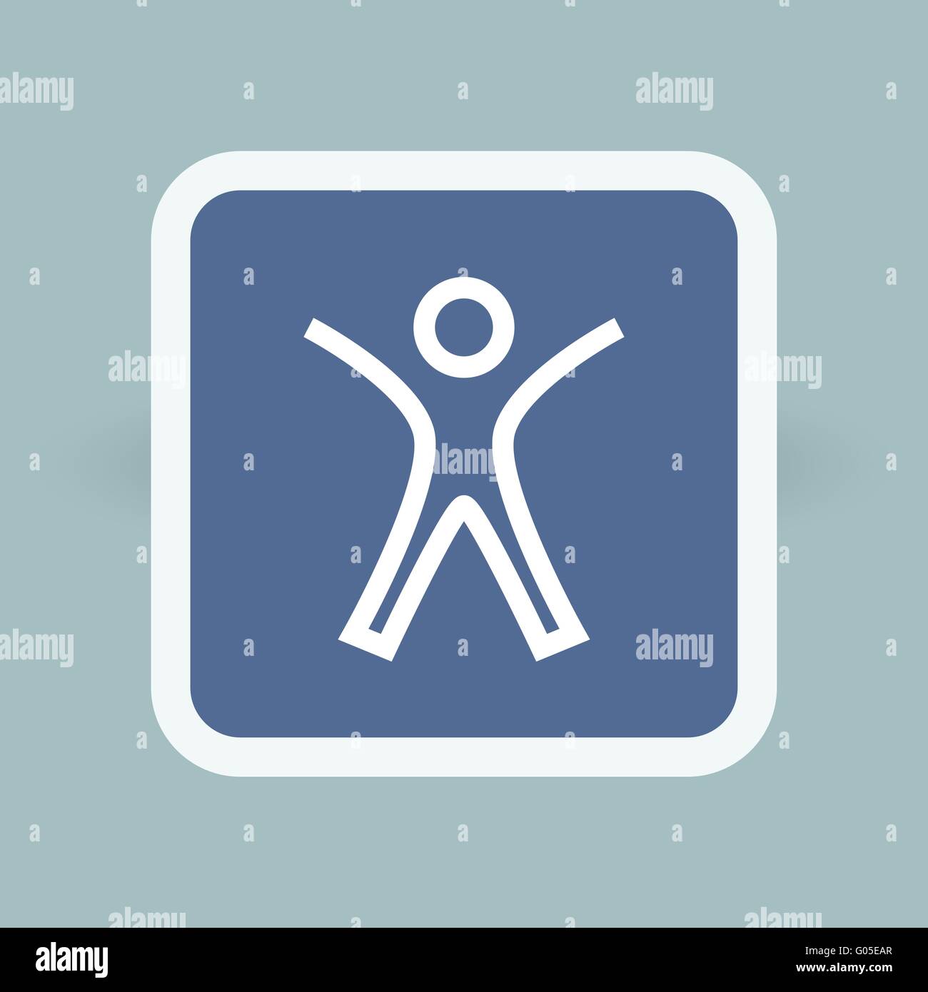 Successo icona persone Illustrazione Vettoriale