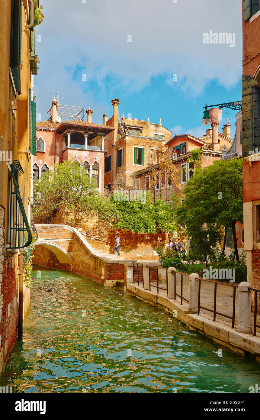 Venezia storica Foto Stock