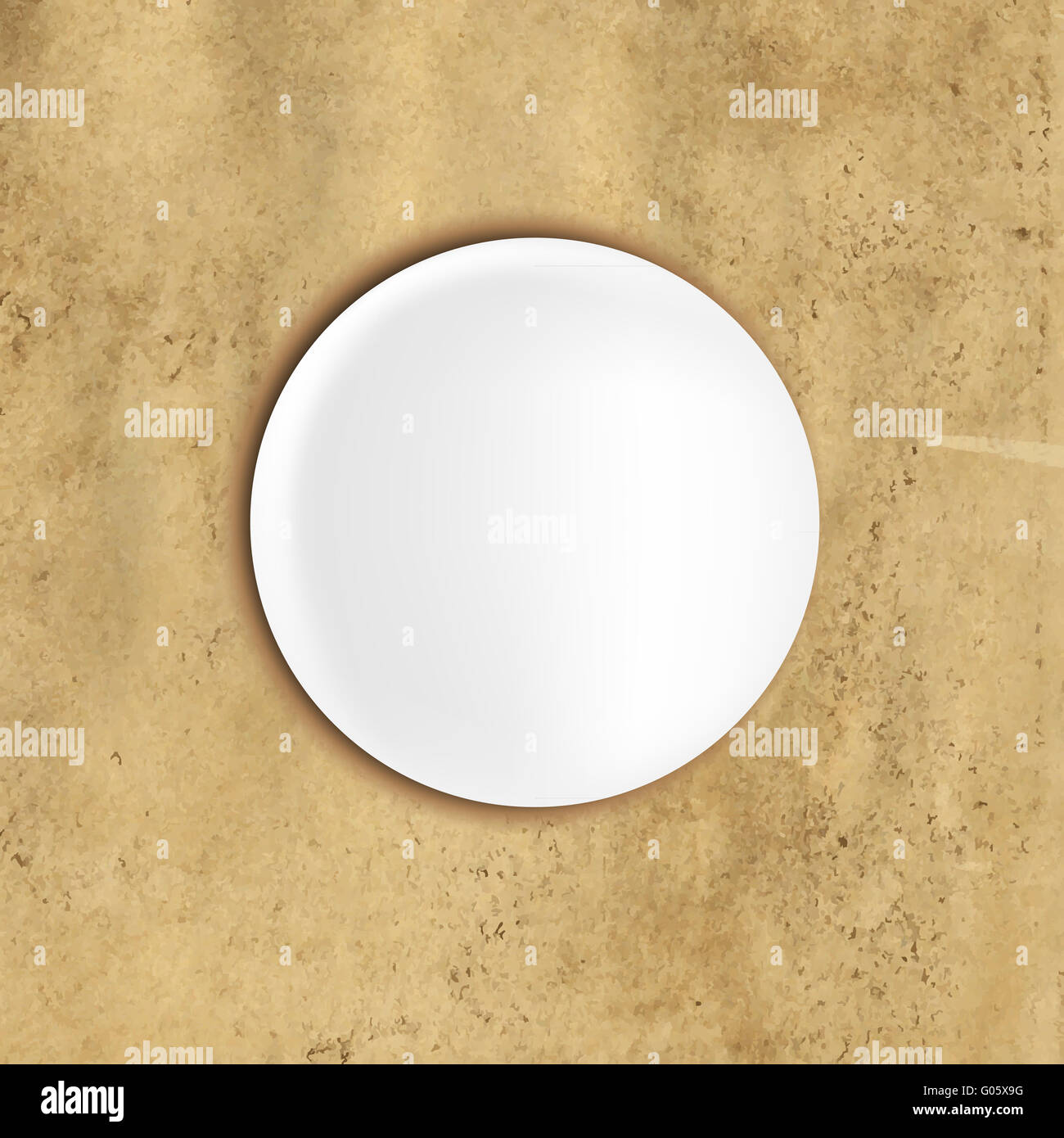 Abstract Background Vintage con discorso bolla Foto Stock