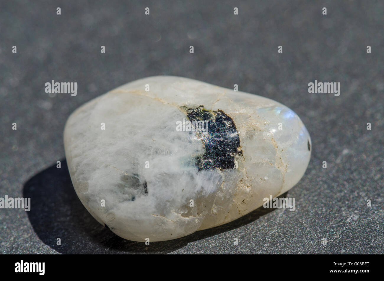 La Labradorite blanche Foto Stock