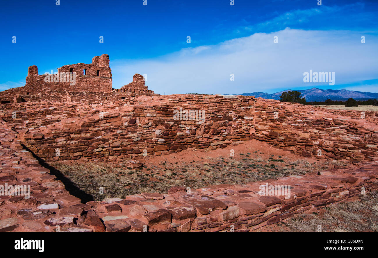Abo Salinas Pueblo Missions National Monument. Foto Stock