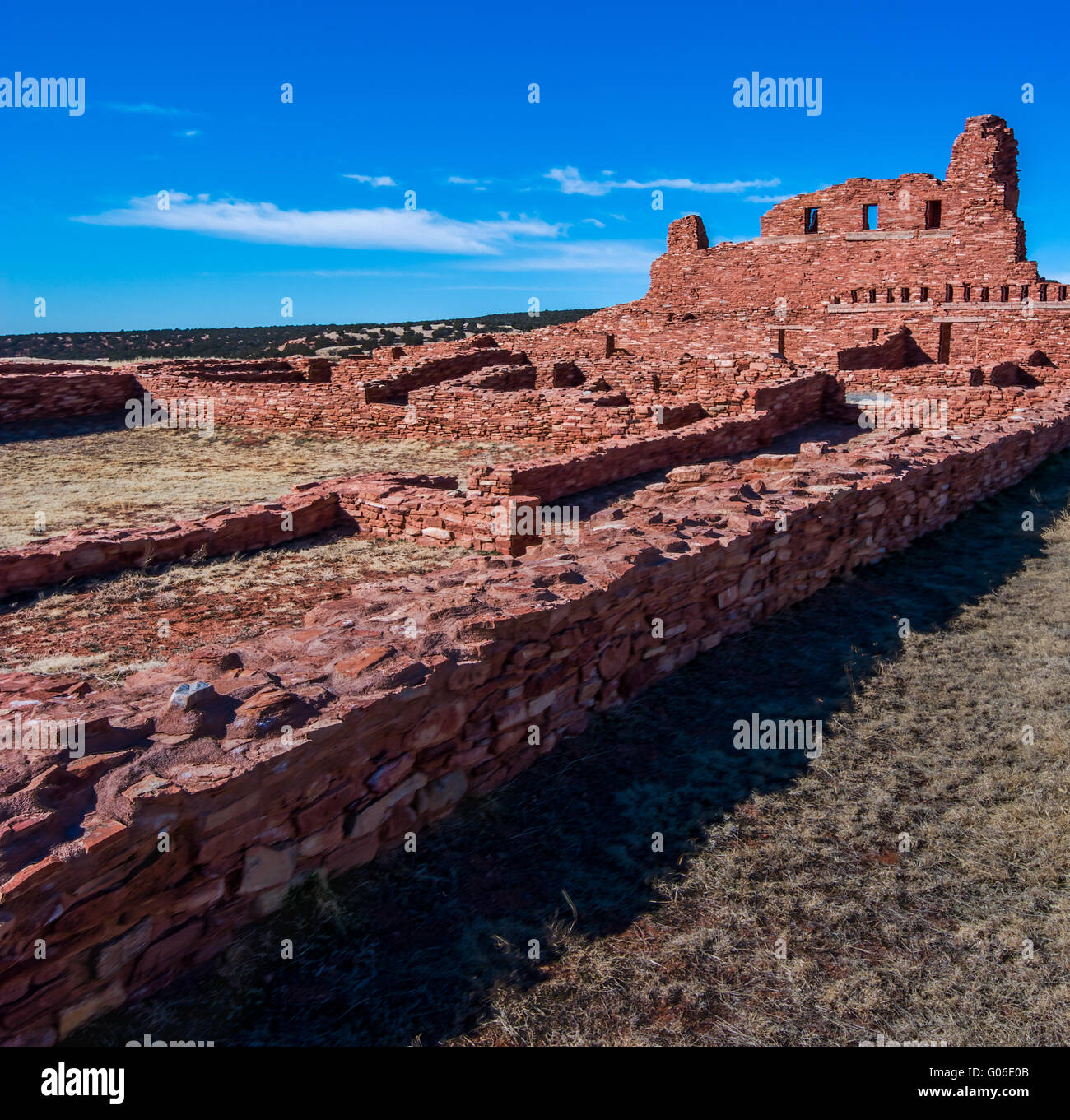 Abo Salinas Pueblo Missions National Monument. Foto Stock