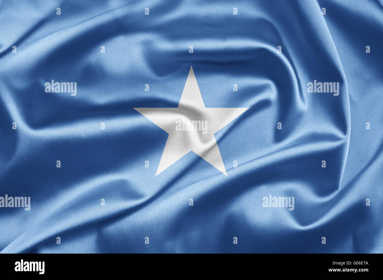 Bandiera della Somalia Foto Stock