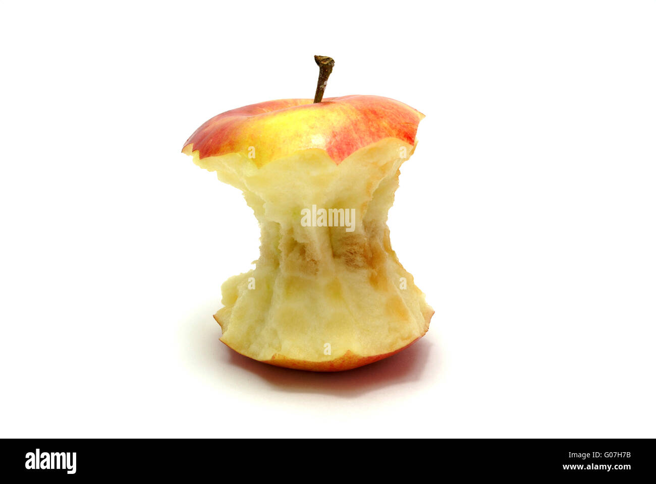 Torsolo di mela Foto Stock