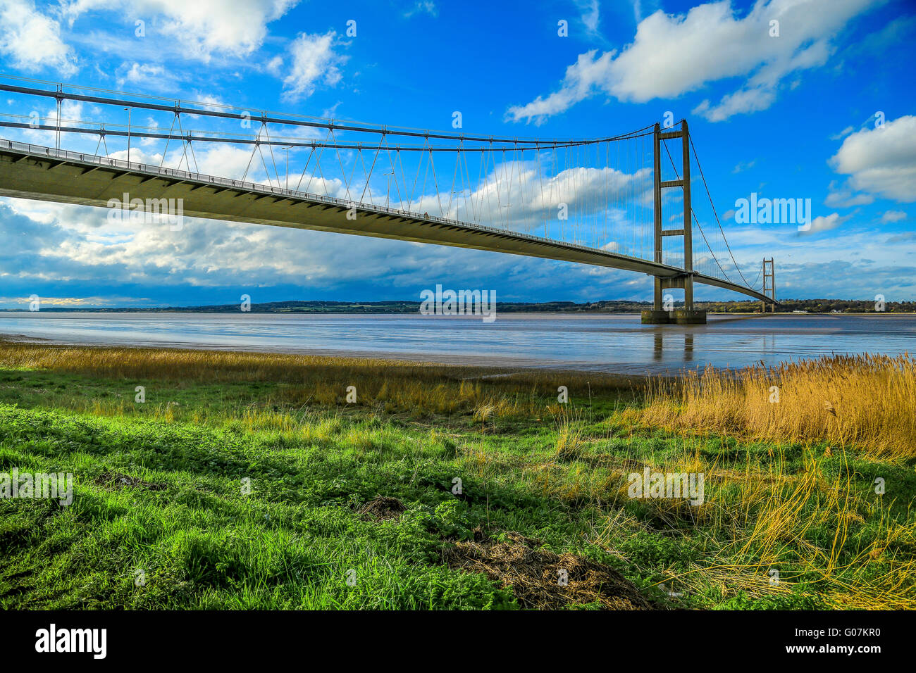 Humber Bridge Foto Stock