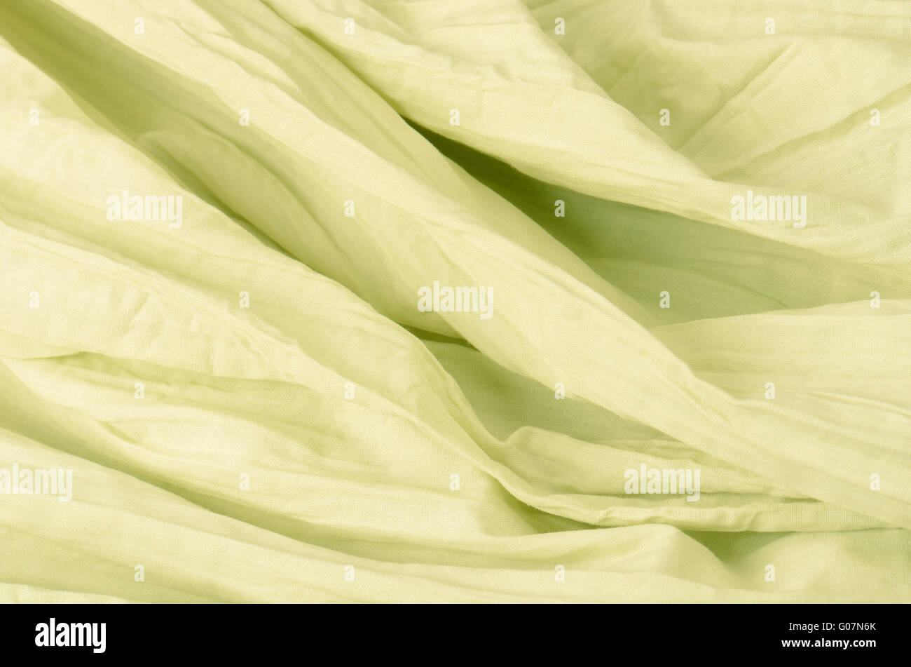 Citron color close up cotone sfondo texture Foto Stock