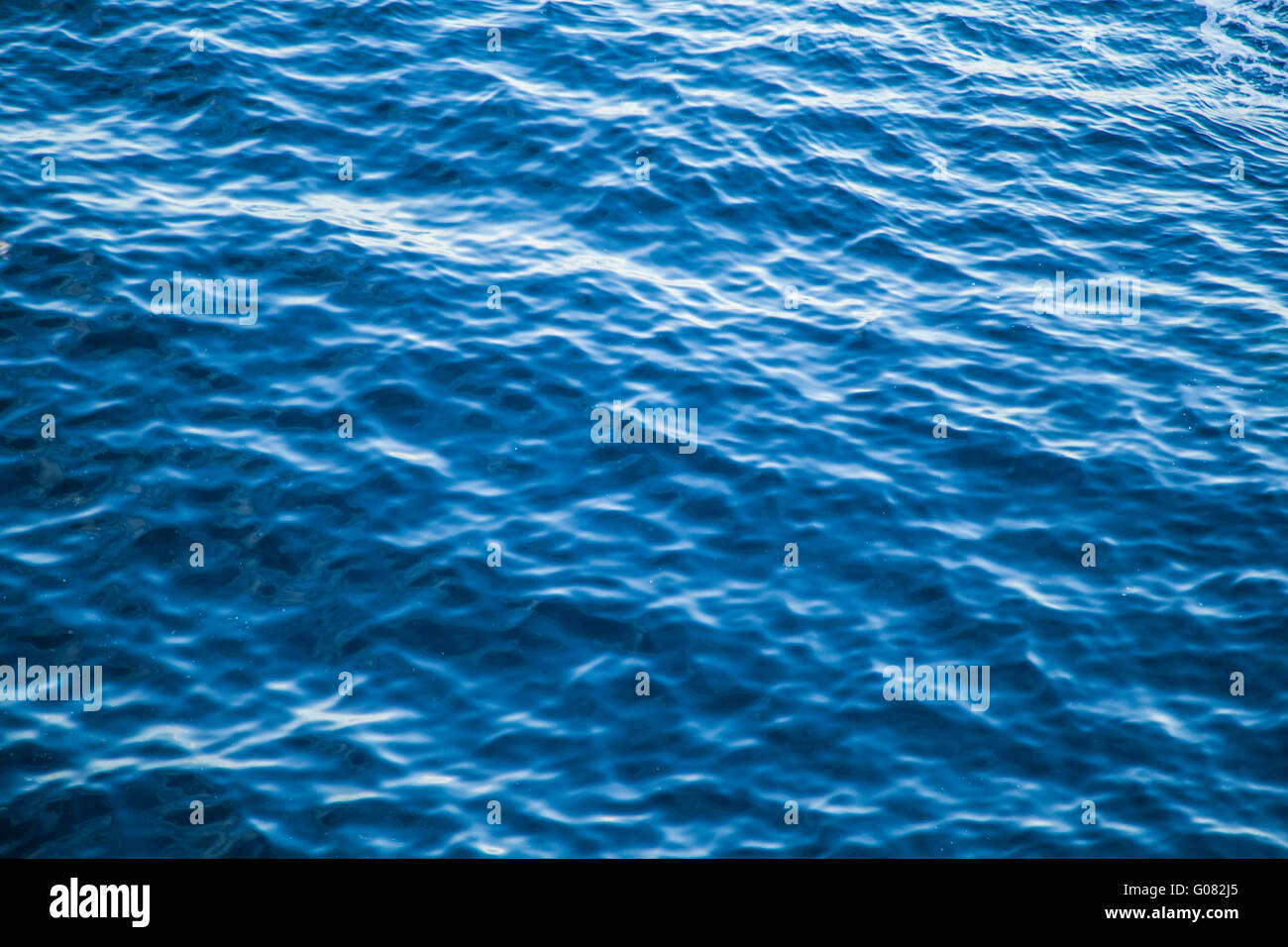 Superficie del mare Foto Stock