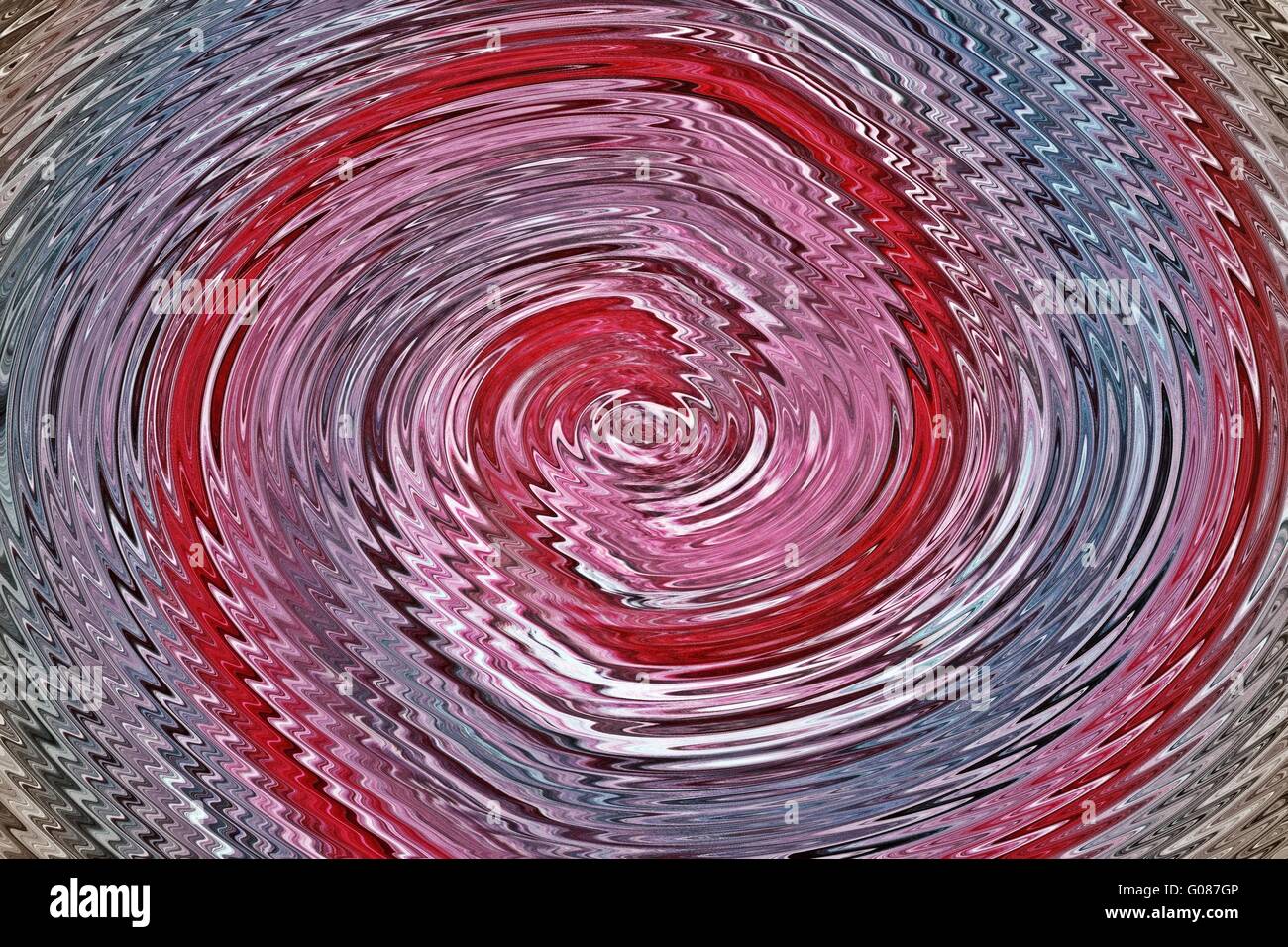 Ricciolo grafico Foto Stock