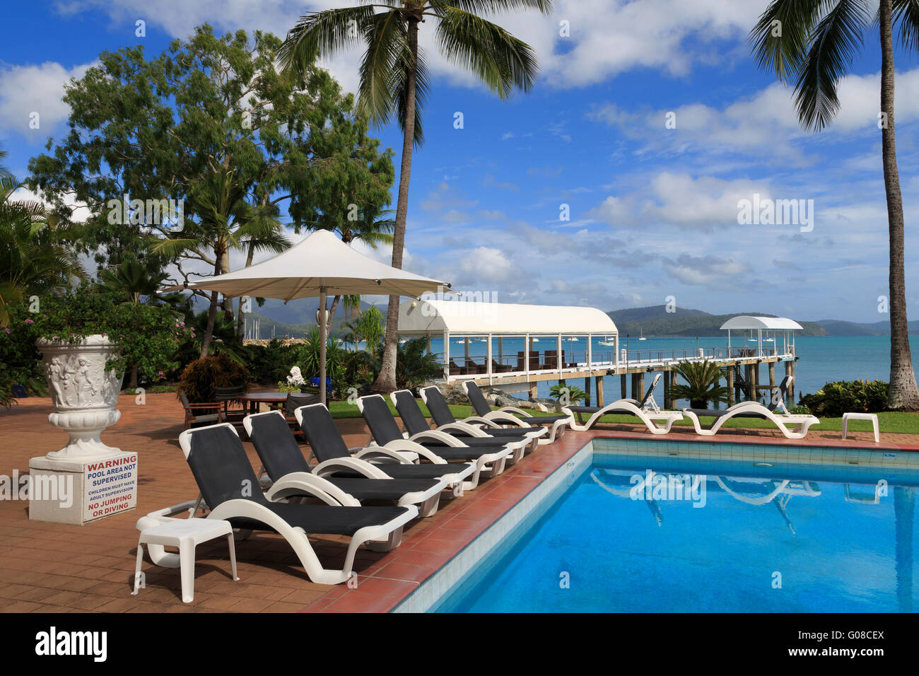 Coral Sea Resort, Airlie Beach, Queensland, Australia Foto Stock