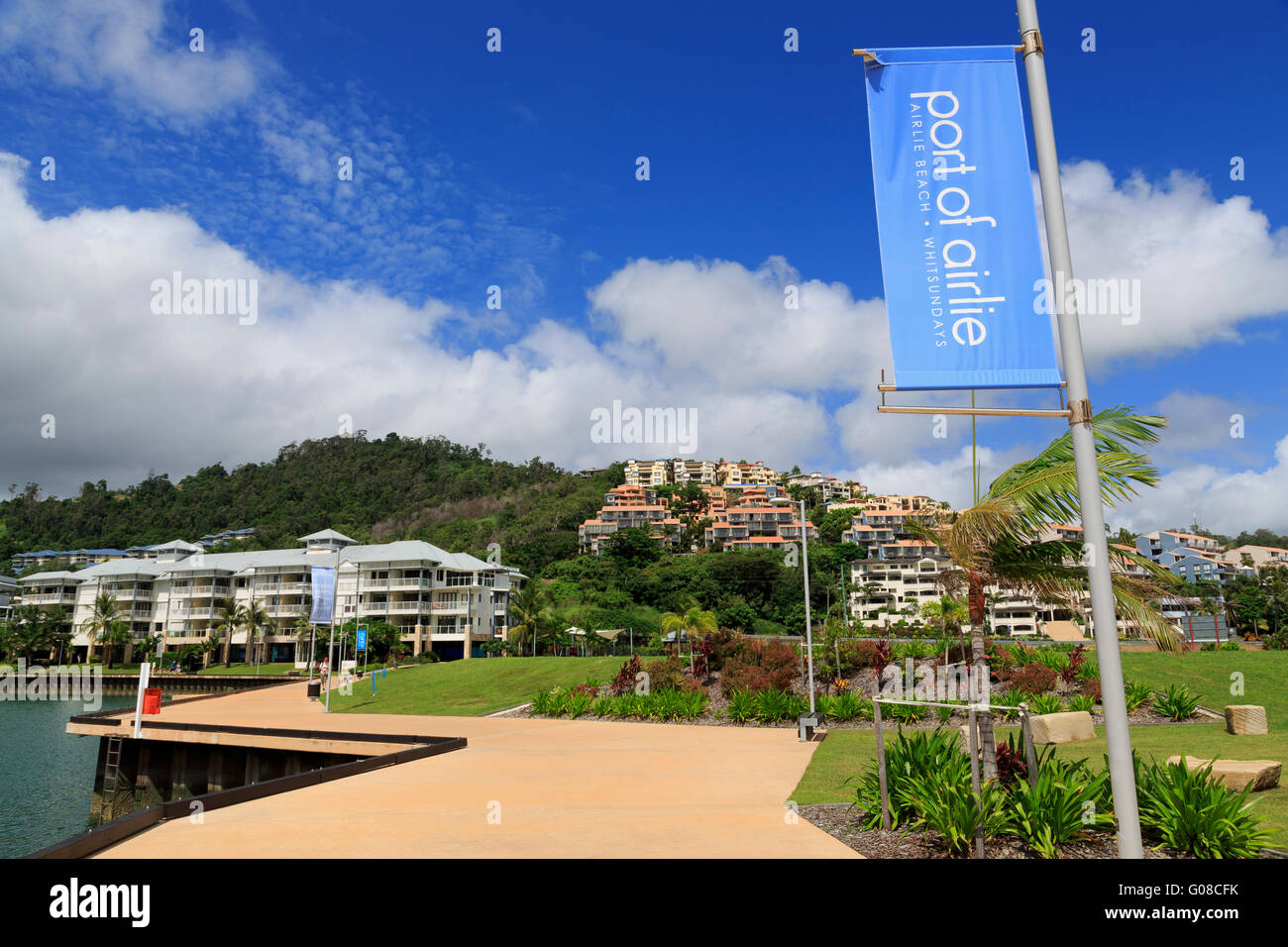 Porto di Airlie Beach, Queensland, Australia Foto Stock