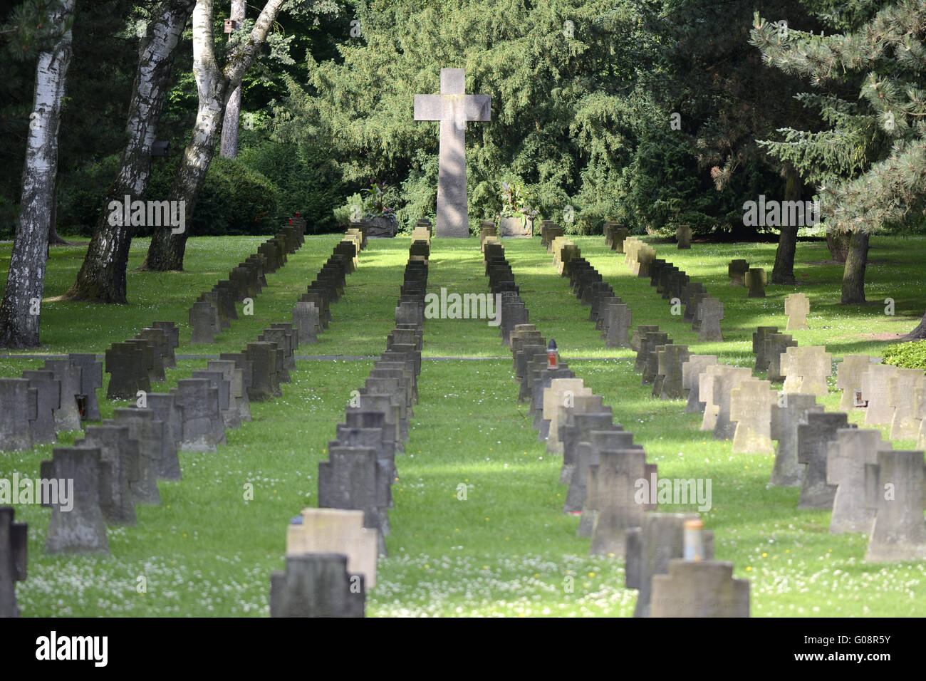 War Graves (Seconda Guerra Mondiale) Foto Stock