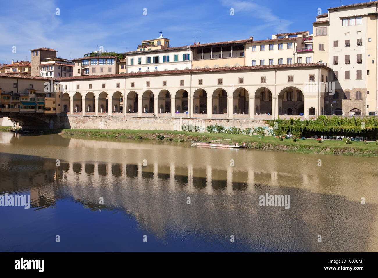 L'Italia. Firenze. Galleria vicino Ponte Vecchio Foto Stock