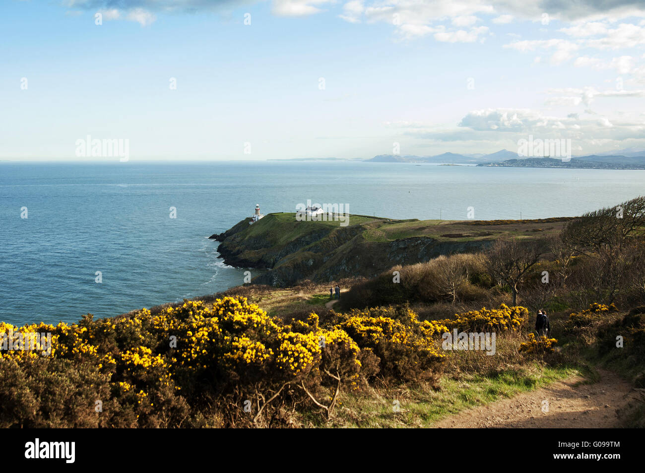 Howth in una giornata di sole, Irlanda Foto Stock