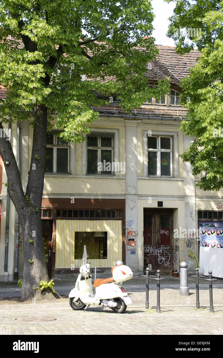 Vecchio edificio nella città di Potsdam, Germania Foto Stock