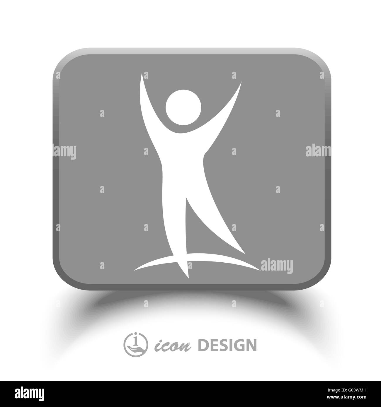 Successo icona persone Illustrazione Vettoriale