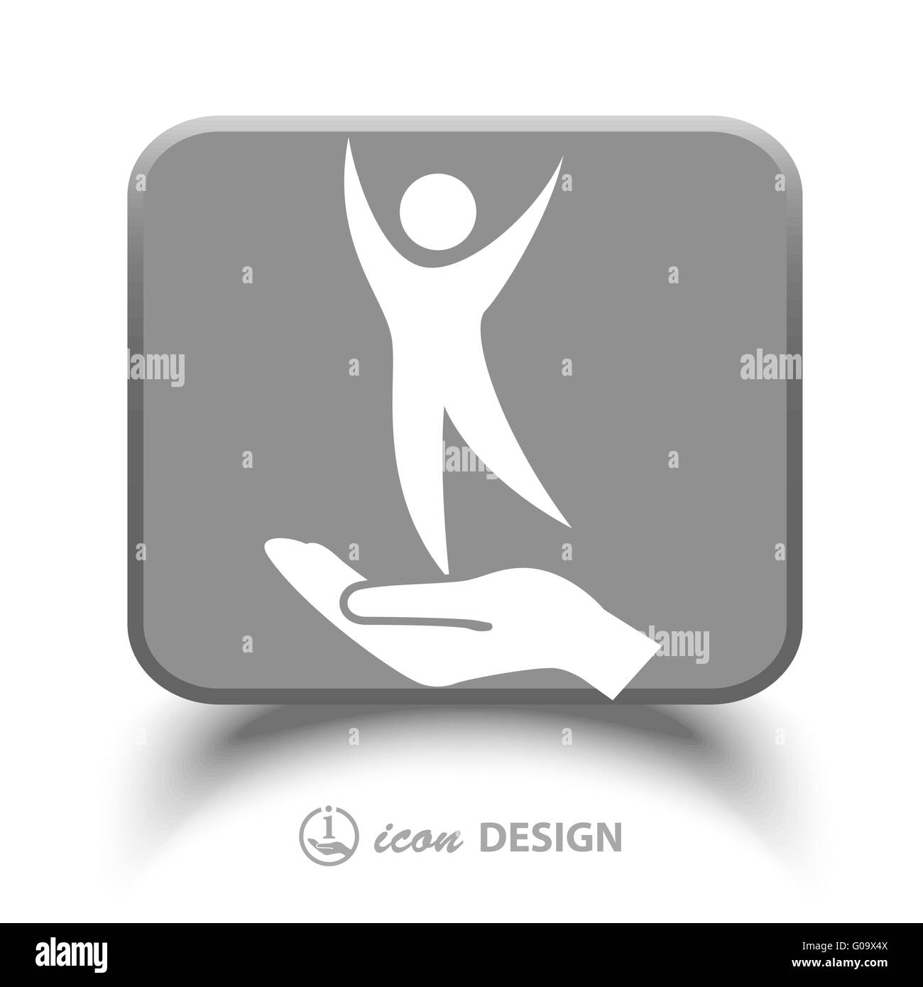 Successo icona persone Illustrazione Vettoriale