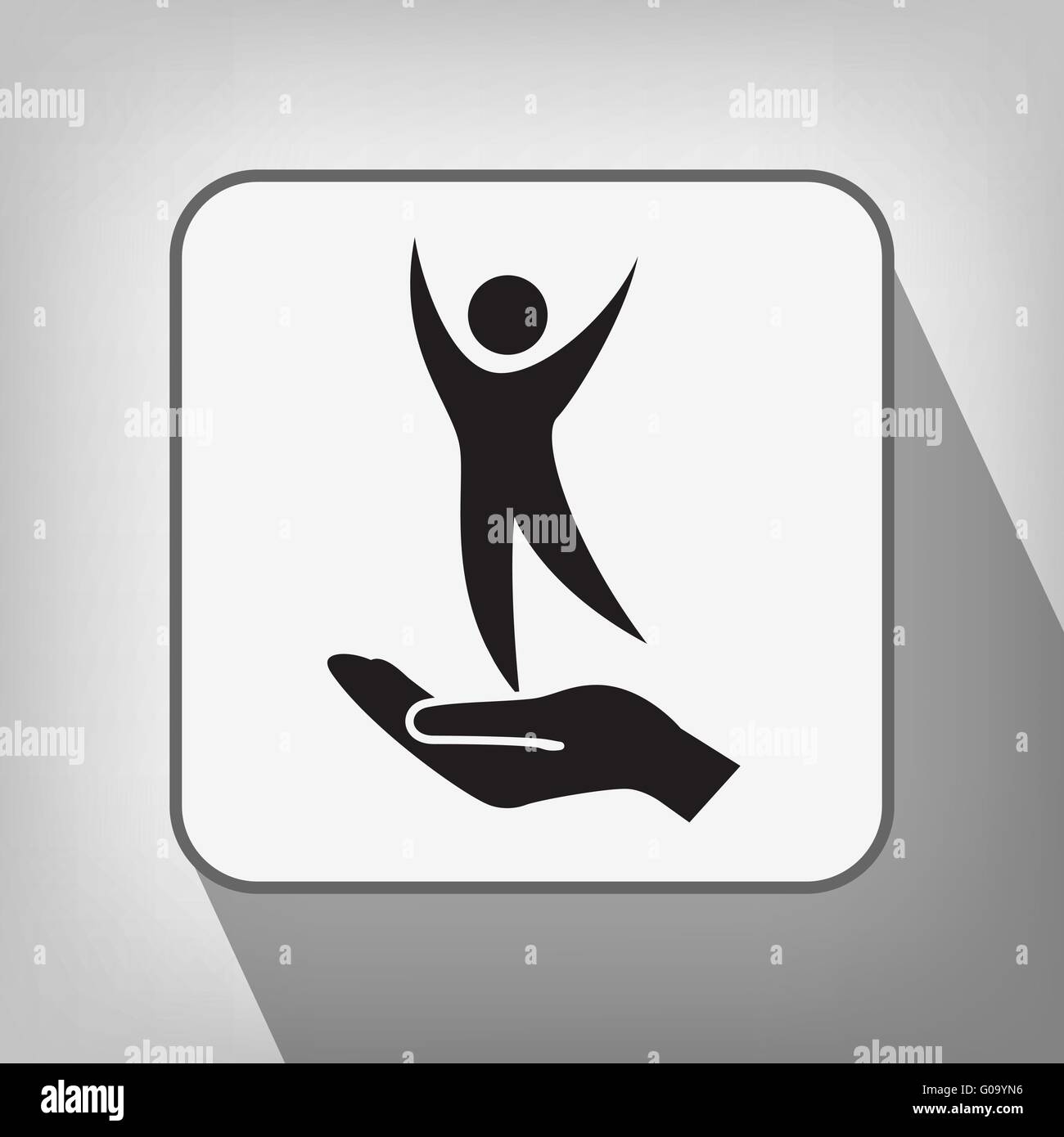 Successo icona persone Illustrazione Vettoriale