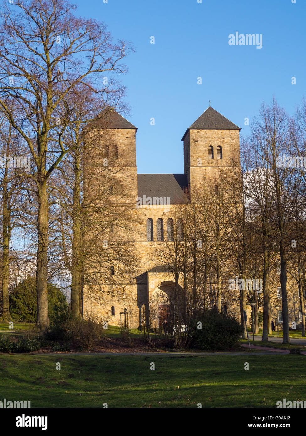 Monastero nella zona di Muenster Foto Stock