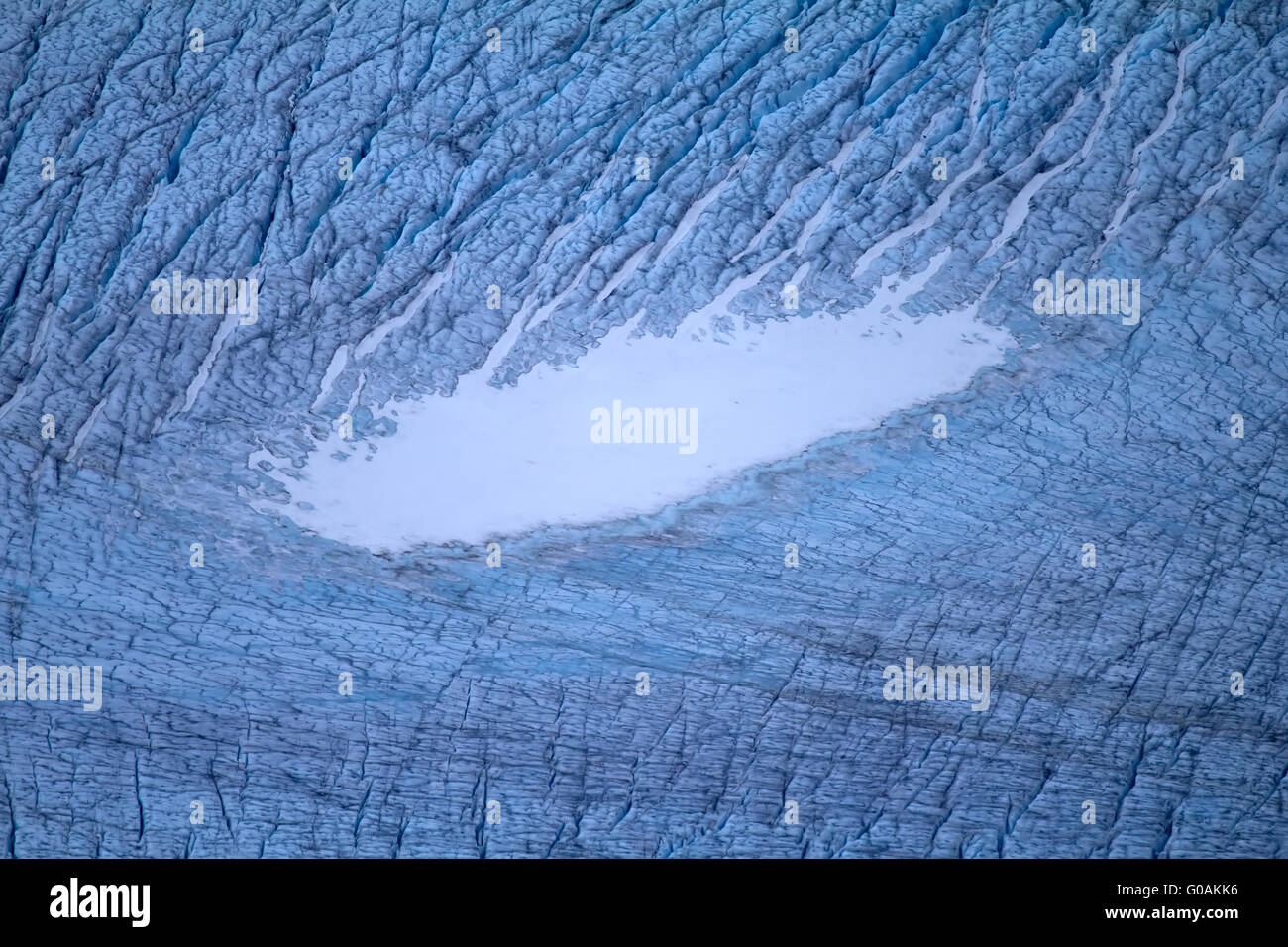 Ghiacciaio artico. Ghiaccio e freddo. zona Novaya Zemlya Foto Stock