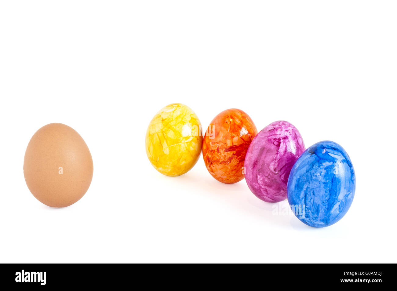 Il bullismo le uova di pasqua Foto Stock