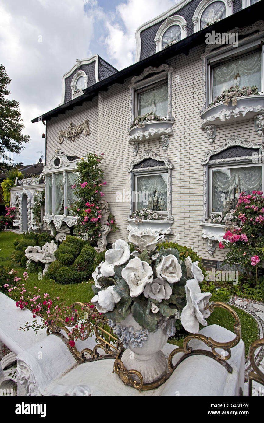 Lo stile architettonico barocco di Gelsenkirchen, Germania Foto Stock