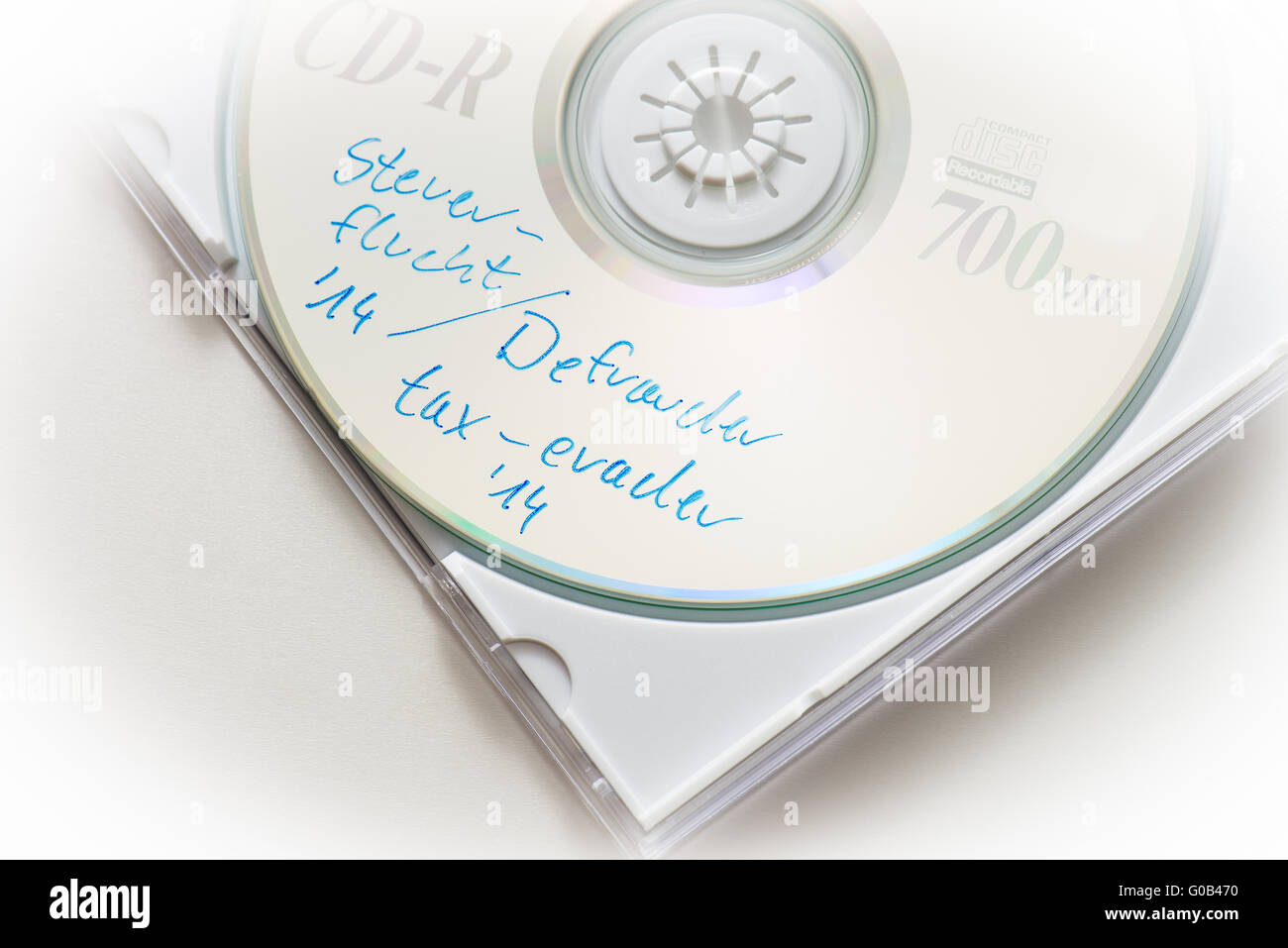 CD di evasione fiscale Foto Stock