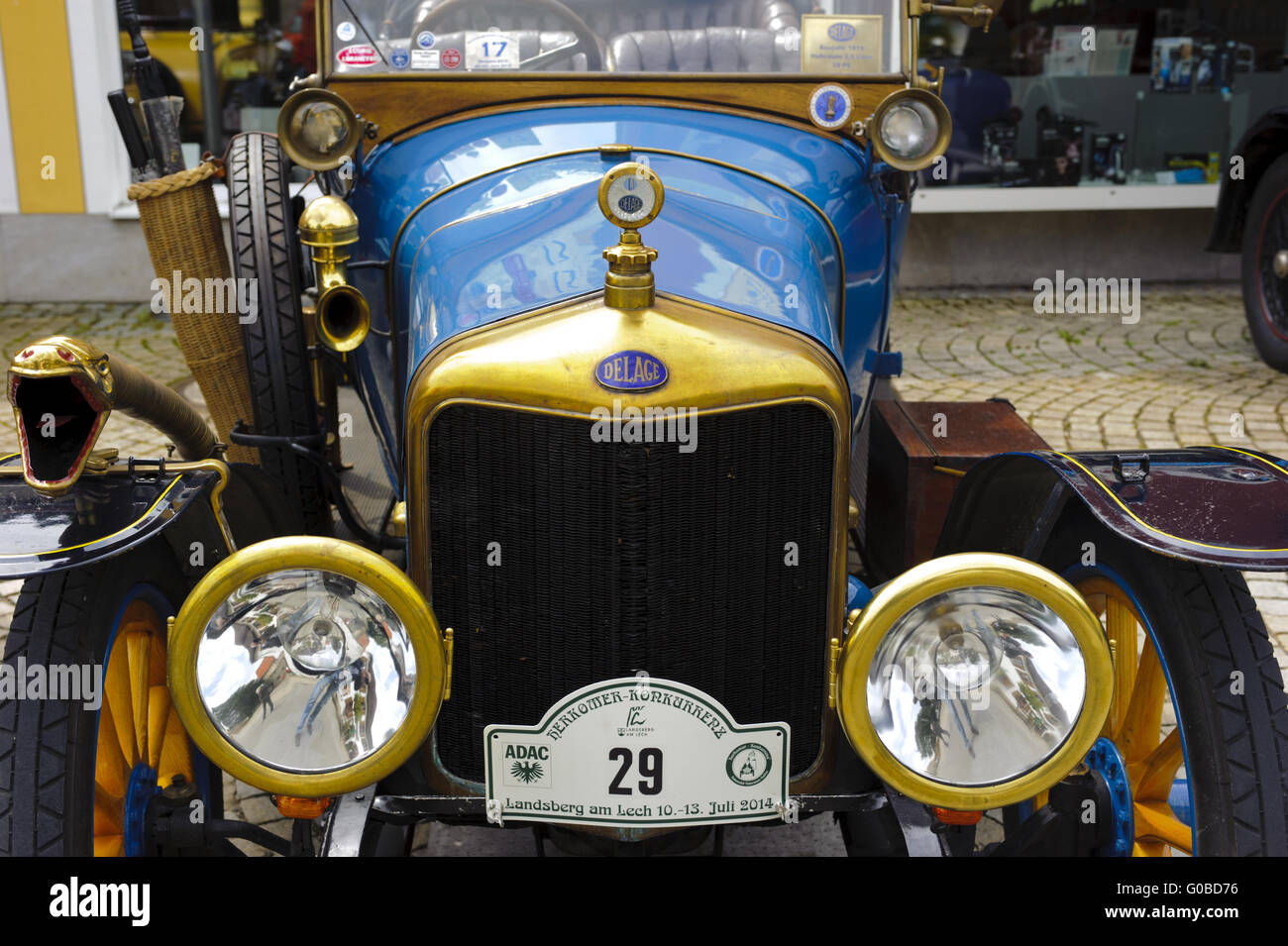 Rally per almeno 80 anni veteran cars Foto Stock