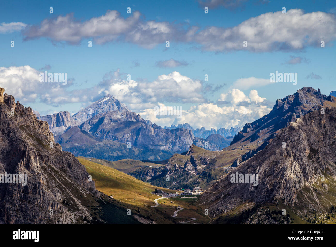 Alpi dolomitiche Foto Stock