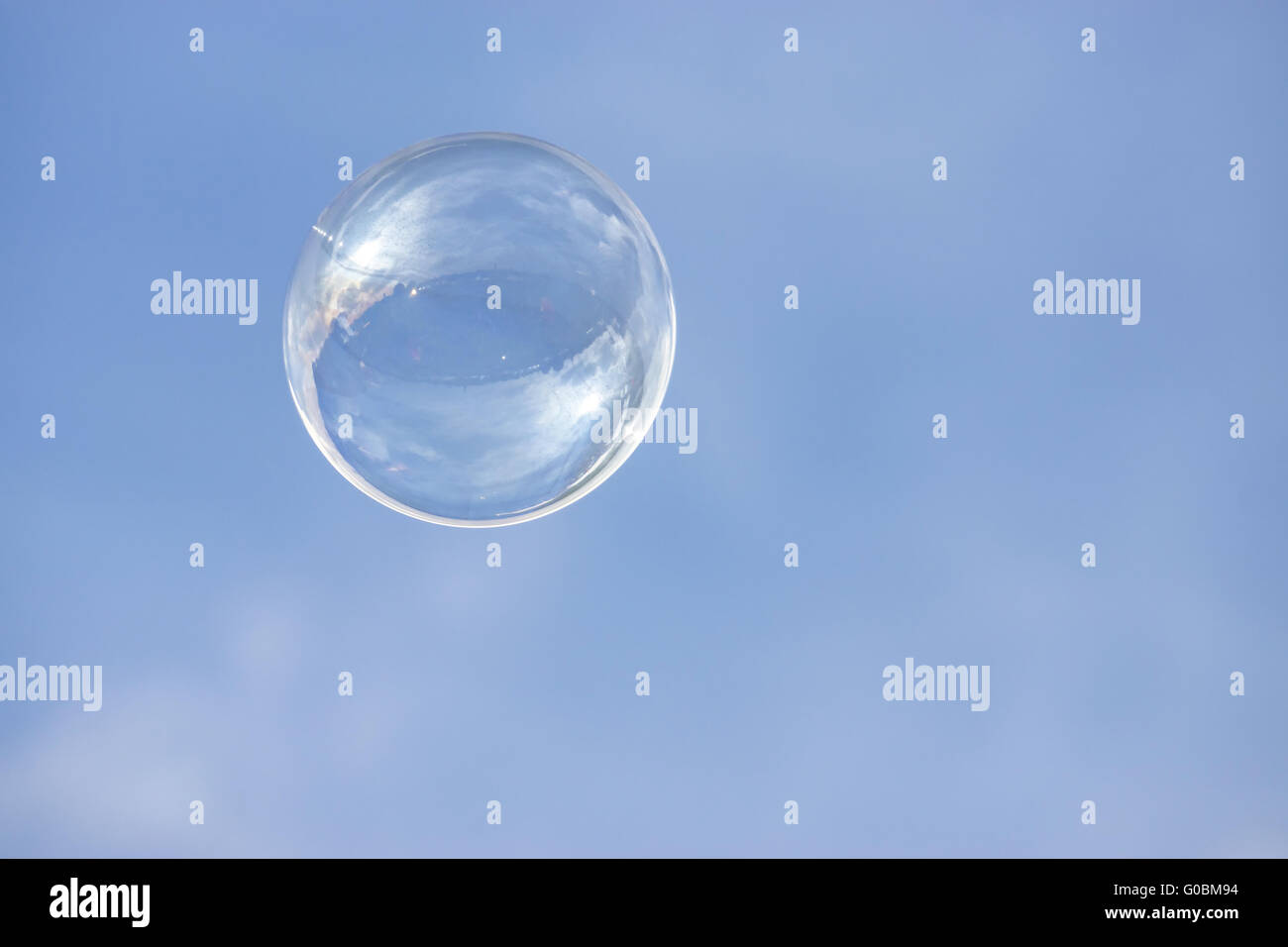 Bubble - bellezza iridescente Foto Stock