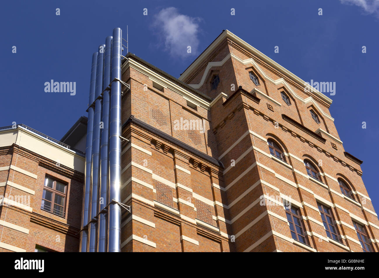 Storico edificio di produzione Foto Stock