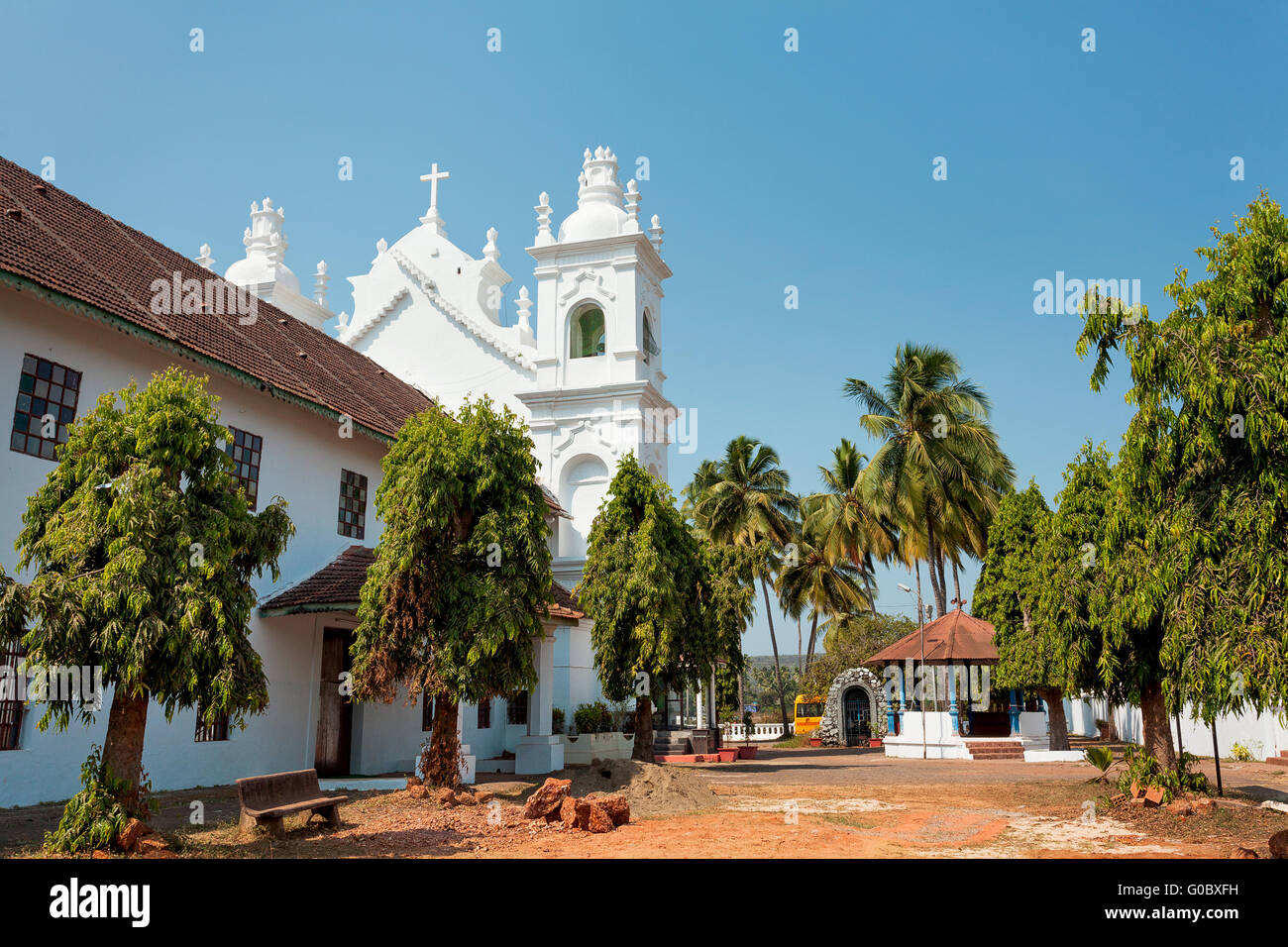 Chiesa di Goa Foto Stock
