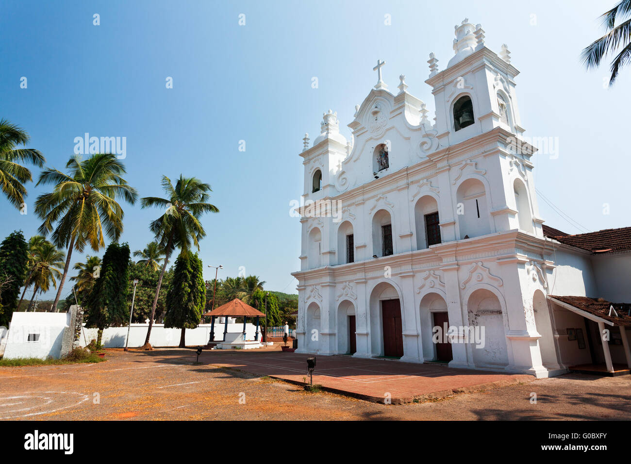 Chiesa di Goa Foto Stock