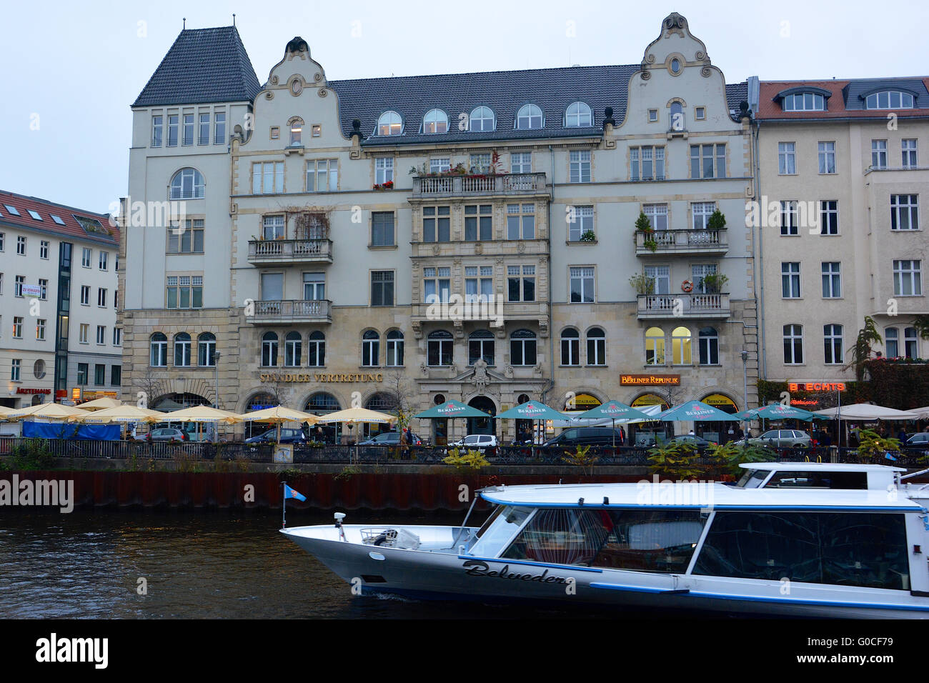 Pub a Berlino Germania Foto Stock