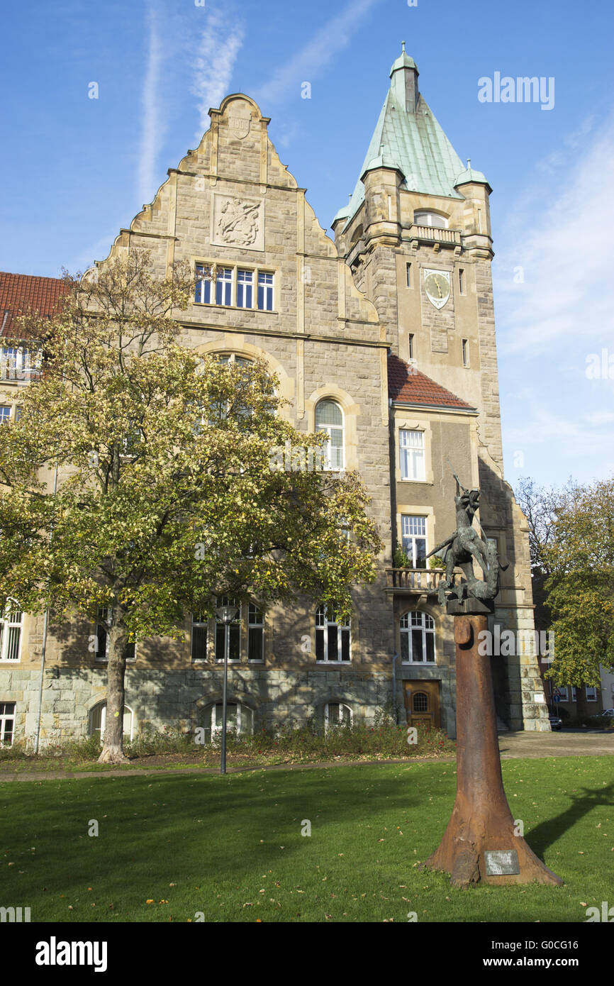 Municipio di Hattingen, Germania Foto Stock