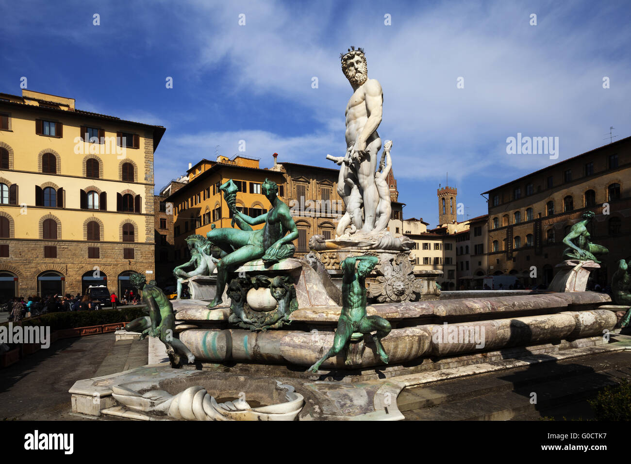 Fontana del Nettuno Foto Stock