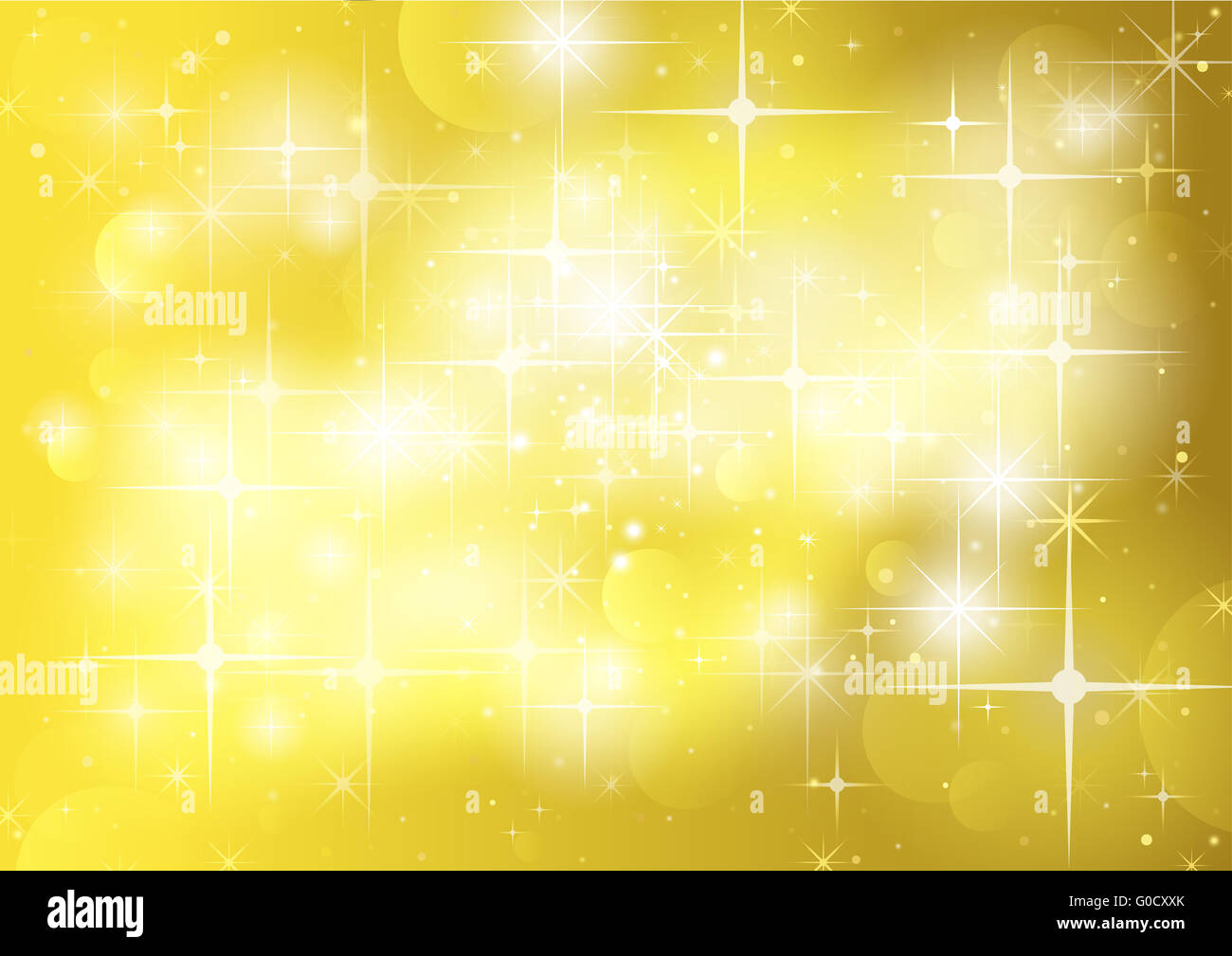 Stelle e botti sfondo Foto Stock