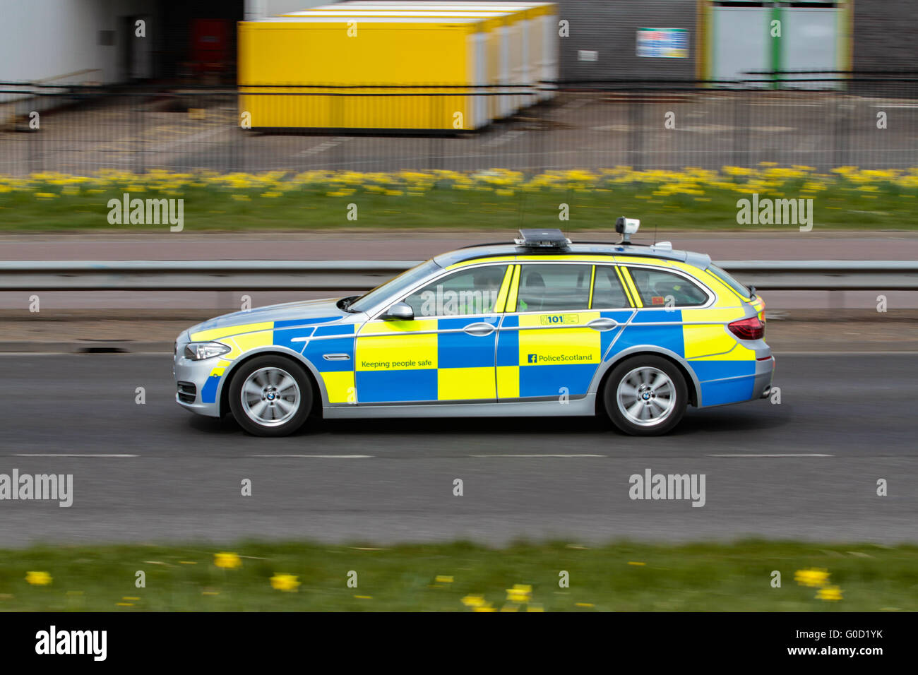 auto della polizia Foto Stock