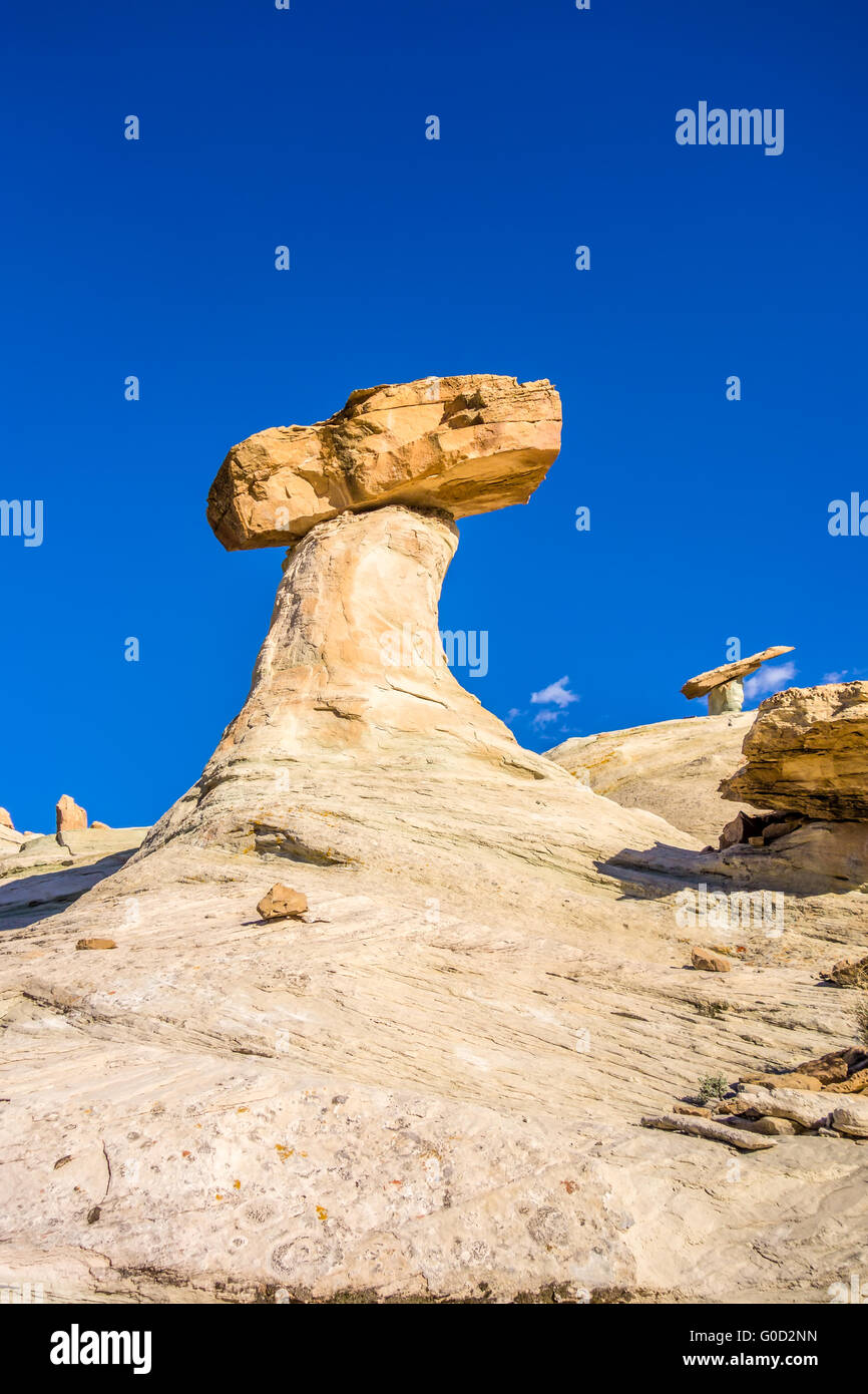 Hoodoos al prigioniero del punto di cavallo in Arizona Foto Stock