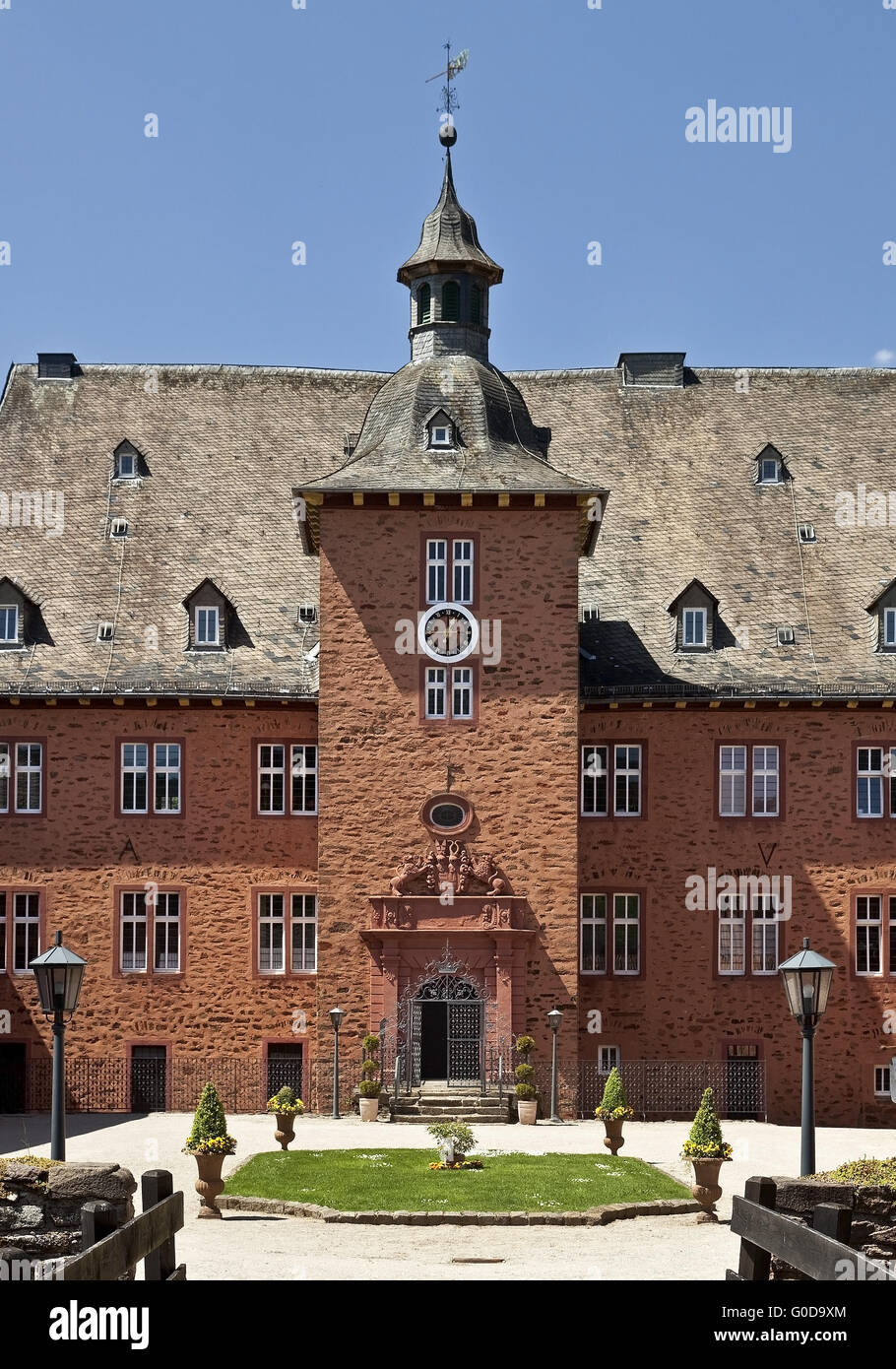 Castello Adolfsburg nel quartiere Oderhundem Foto Stock