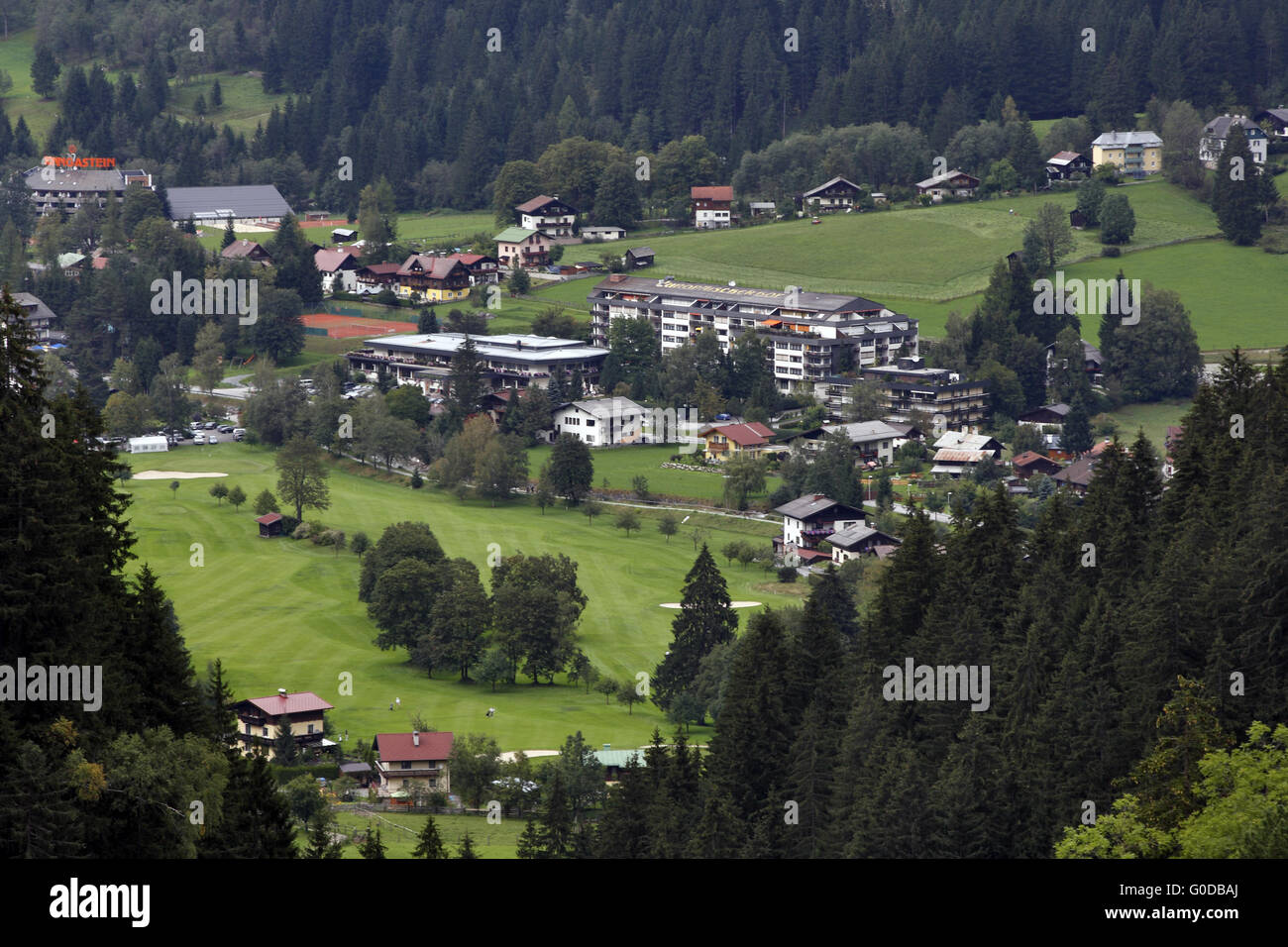 Il campo di golf in Austria Foto Stock